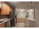 Open floor plan between dining room and kitchen at 804 Summer Hawk Dr # 5105, Longmont, CO 80504