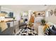 Bright living room with wood accents and neutral decor at 1309 Alexandria St, Lafayette, CO 80026