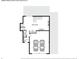 Lower main floor plan featuring Gathering room and garage layout at 6360 S Kendall St, Littleton, CO 80123