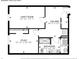 Basement floor plan featuring craft room, study, bathroom and utility room layout at 6360 S Kendall St, Littleton, CO 80123