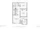 Floor 2 plan featuring the laundry room, bedrooms, bathroom, and stairs to the first floor at 765 N Shawnee St, Aurora, CO 80018