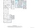 Detailed floor plan showcasing the layout of this spacious home with multiple levels and rooms at 2125 S Orion St, Lakewood, CO 80228