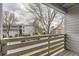Balcony view of complex buildings and parking lot at 3141 S Tamarac Dr # 202E, Denver, CO 80231