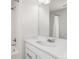 Bathroom featuring a shower-tub combo, modern vanity, and a neutral color scheme at 7856 W 43Rd Pl, Wheat Ridge, CO 80033