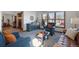 Cozy living room featuring plush seating, neutral decor, and abundant natural light creating a relaxing atmosphere at 16234 E Belleview Dr, Centennial, CO 80015