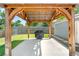 Outdoor covered patio with a grill ready for entertaining at 6604 S Dahlia Cir, Centennial, CO 80121