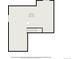Floor plan of basement showing total square footage and layout of the space at 8078 S Yantley Ct, Aurora, CO 80016
