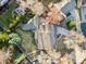 Overhead view of home showing roof, yard, and landscaping at 1998 S Harlan Ct, Lakewood, CO 80227