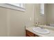 The bathroom features a sink and a mirror at 20132 Spruce Point Pl, Parker, CO 80134