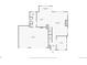 Floor plan of the home's first floor, including living room, kitchen, office, garage, and bathroom at 20132 Spruce Point Pl, Parker, CO 80134