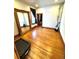Empty bedroom with hardwood floors and vintage mirror at 52 S Washington St, Denver, CO 80209