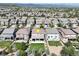 Aerial view of a beautiful home in a neighborhood with mountain views at 2198 Broadleaf Loop, Castle Rock, CO 80109