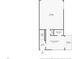 First floor plan featuring garage, stairs, bathroom, recreation room, and balcony at 16637 Shoshone St, Broomfield, CO 80023
