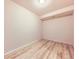 Neutral bedroom with hardwood floors, good natural light, and modern trim at 3155 E 104Th Ave # 4E, Thornton, CO 80233