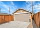 Detached two car garage, with plenty of space for vehicles and/or storage at 1578 N Meade N St, Denver, CO 80204