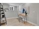 Bright home office with modern desk, shelving, and stylish decor at 1578 N Meade N St, Denver, CO 80204