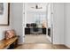 Bright home office with a ceiling fan, and a view of the outdoors, perfect for remote work at 2027 Vallejo Loop, Broomfield, CO 80023