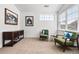 Comfortable living room with modern furniture, and natural light from windows at 2027 Vallejo Loop, Broomfield, CO 80023
