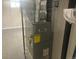 Gibson brand furnace featuring an energy guide rating, essential for efficient home heating at 1326 S Canosa Ct, Denver, CO 80219
