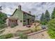 Green house exterior with deck and landscaping at 4812 Moonshine Ridge Trl, Parker, CO 80134