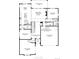 Layout of the first floor of the home at 428 Welded Tuff Trl, Castle Rock, CO 80104