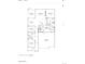 Layout of the first floor, including the great room, kitchen, and bedrooms at 15586 W Beloit Ave, Morrison, CO 80465