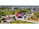 Community park featuring unique playground with red canopies, castle themed structures, and seating areas at 9598 Lowell Blvd, Westminster, CO 80031