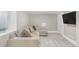 Finished basement with comfy seating and plush carpet, perfect for a cozy living space at 4933 Grove St, Denver, CO 80221