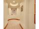Hallway with recessed lighting and decorative niches at 1423 E Fair Pl, Centennial, CO 80121