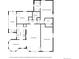 Detailed floor plan highlighting bedrooms, bathrooms, living spaces, and kitchen layout at 1273 S Jackson St, Denver, CO 80210