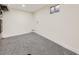 Unfinished basement utility room offers laundry hookups and storage space at 920 S Hudson St, Denver, CO 80246