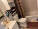 Clean bathroom with a shower/tub combo and updated vanity at 10762 E Exposition Ave # 336, Aurora, CO 80112