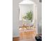 Elegant dining room with glass table and designer chairs at 720 S Clayton St, Denver, CO 80209