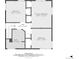 Second-floor plan featuring a primary bedroom, two additional bedrooms, and a bathroom layout at 720 S Clayton St, Denver, CO 80209