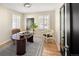 Bright home office with natural light, modern decor, and a comfortable workspace at 720 S Clayton St, Denver, CO 80209
