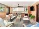 Charming outdoor patio with a fireplace, comfortable seating, and a relaxing ambiance at 720 S Clayton St, Denver, CO 80209