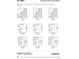 Home floor plan selections with variations for each level of the home at 1163 Highview Dr, Erie, CO 80516