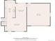 Detailed floor plan showcasing the layout of the kitchen, dining area, living room and garage at 8272 Ammons Cir, Arvada, CO 80005