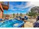 Relax in the hot tub overlooking beautiful, expansive views at 48155 E 56Th Ave, Bennett, CO 80102