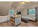 Bright and inviting living room featuring modern furnishings, hardwood floors, and lots of natural light at 3186 Springmeadow Cir, Castle Rock, CO 80109