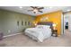 Comfortable bedroom featuring carpeted floors and stylish decor at 2231 E 128Th Ave, Thornton, CO 80241