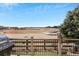 Backyard view from the deck showing community park at 10627 Rutledge St, Parker, CO 80134