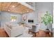 Cozy living room with hardwood floors, modern fireplace, and stylish furniture at 13245 Shoshone St, Denver, CO 80234