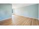 Spacious living room with hardwood floors offers an abundance of natural light at 2858 Jasmine St, Denver, CO 80207