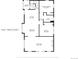 Floorplan of second story featuring a large kitchen, dining area, primary bedroom and bathroom, totaling 1008.23 square feet at 7801 Valley View St, Louviers, CO 80131