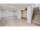 Finished basement providing extra living space with new floors perfect for recreation or relaxation at 6010 S Garland Way, Littleton, CO 80123