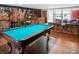 Community game room with billiard table at 2227 Canyon Blvd # 312A, Boulder, CO 80302