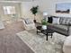 Spacious living room with ample natural light and stylish furniture at 1244 Racine St, Aurora, CO 80011