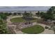 Community dog park with separate enclosed areas and shaded seating for residents at 17075 W 92Nd Loop, Arvada, CO 80007