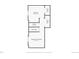 Finished basement floor plan includes stairs, closets, and bedroom layout at 10460 Ketchwood Ct, Highlands Ranch, CO 80130